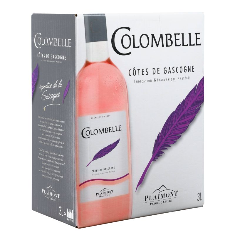 Colombelle Rosé, BiB 3 Ltr